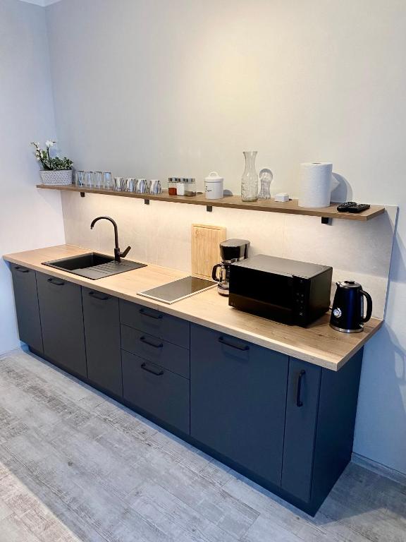 Interior – apartment with kitchenette, Reitmayer guesthouse